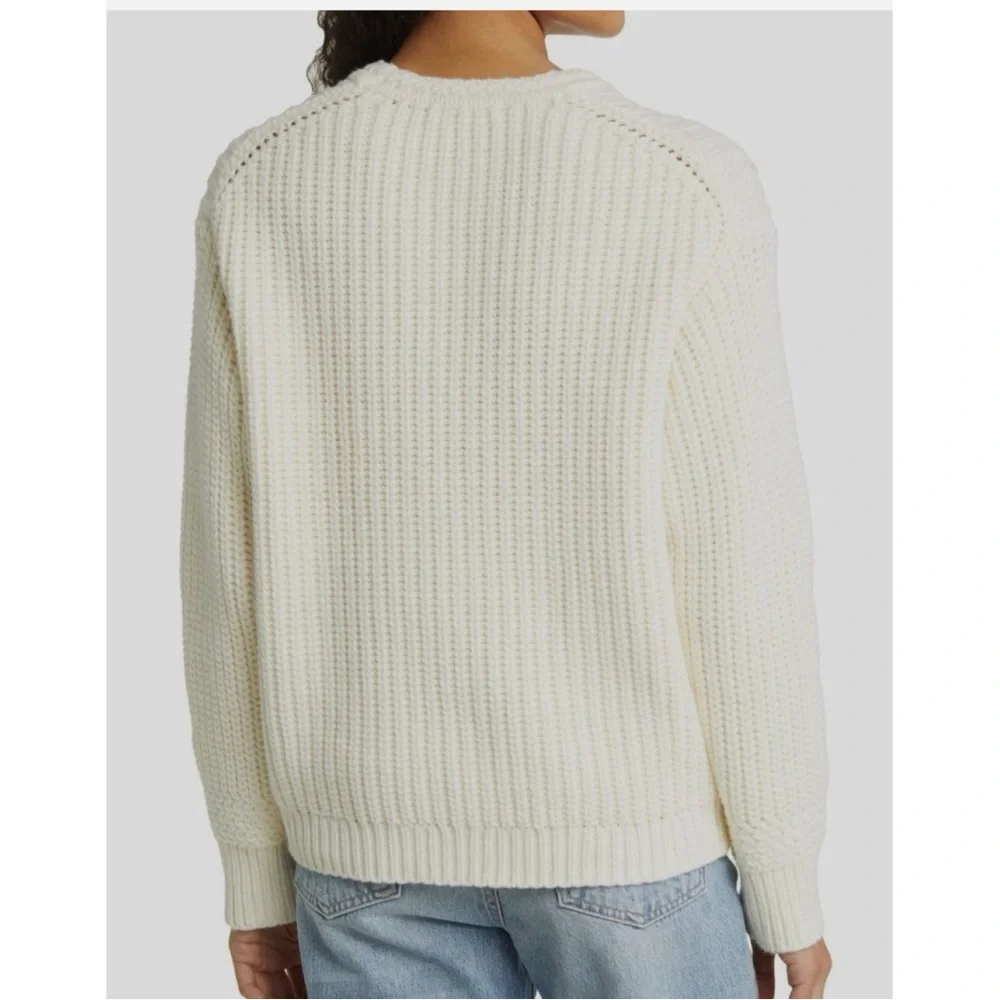 Marine Layer Oversized Crewneck Fisherman Sweater - Picture 2 of 6